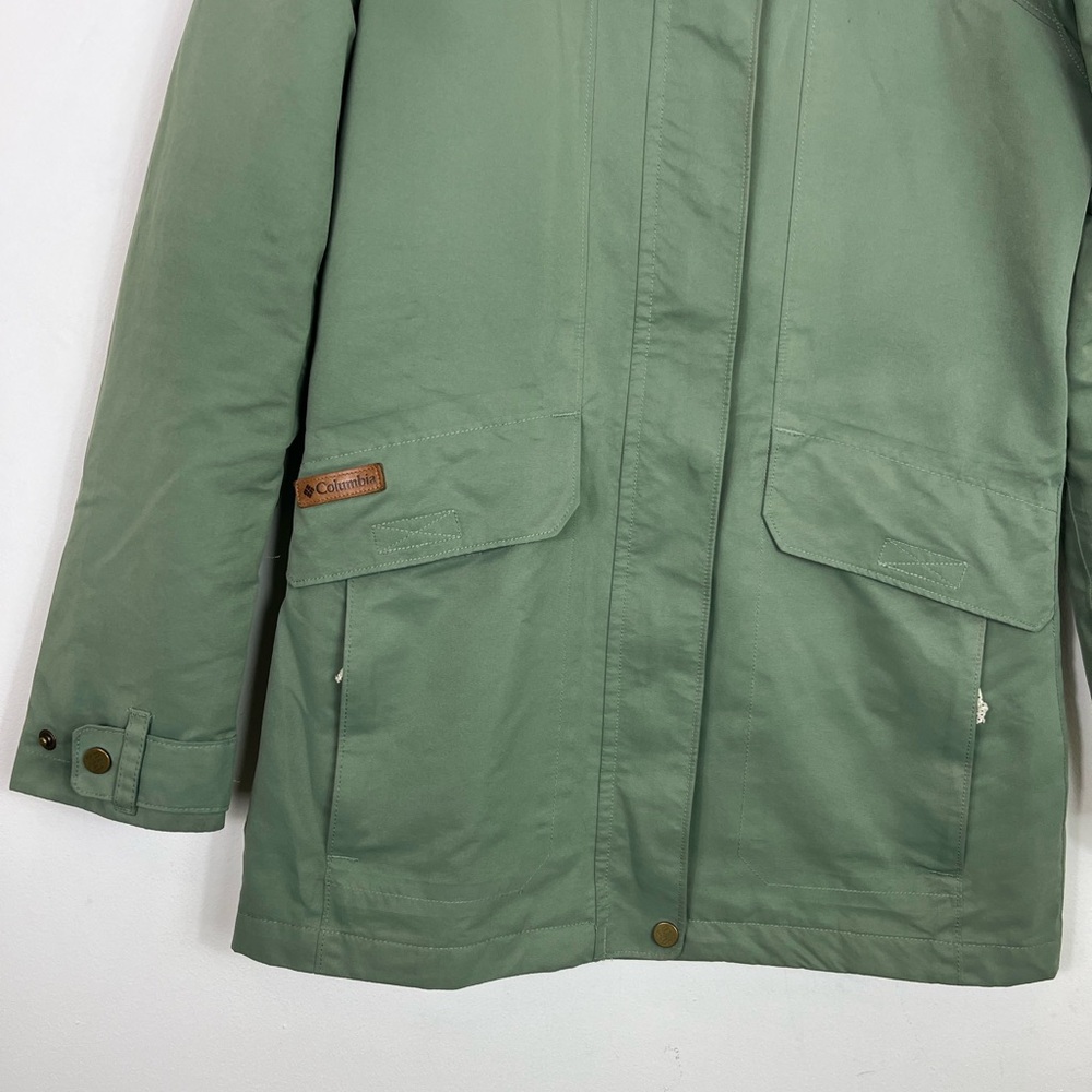 Columbia South‎ Canyon Long Hooded Women’s  Jacket Sz XS - Picture 4 of 12